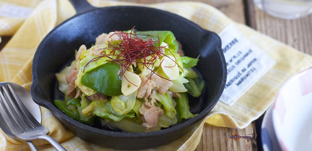 野菜不足な彼のために作るお料理はコレ ヘルシー 蒸し回鍋肉 レシピ 恋サプリ