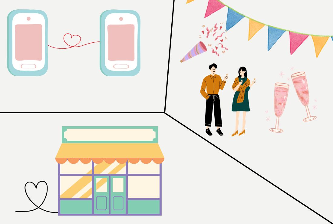 45歳の婚活で出会いやすい場は？徹底比較