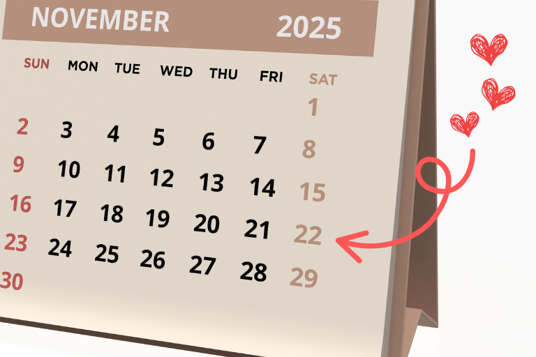 2025年・2026年の11月22日「いい夫婦の日」をチェック