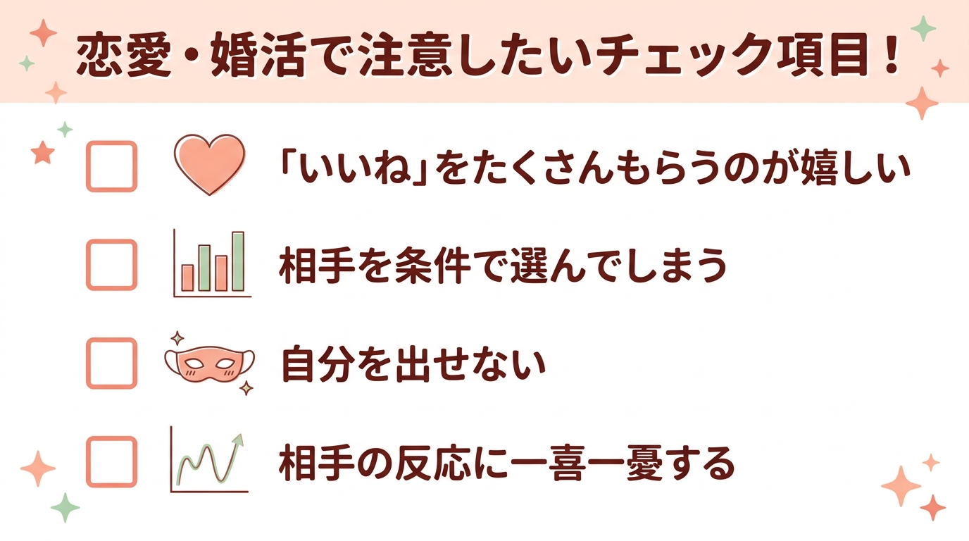 恋愛・婚活で注意したい承認欲求の罠