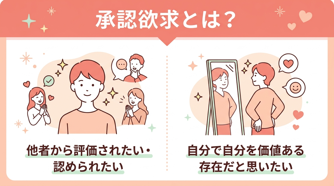 承認欲求とは？心理学的な意味