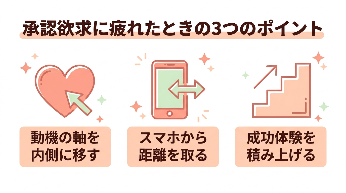 承認欲求に疲れたときのコントロール術と克服法
