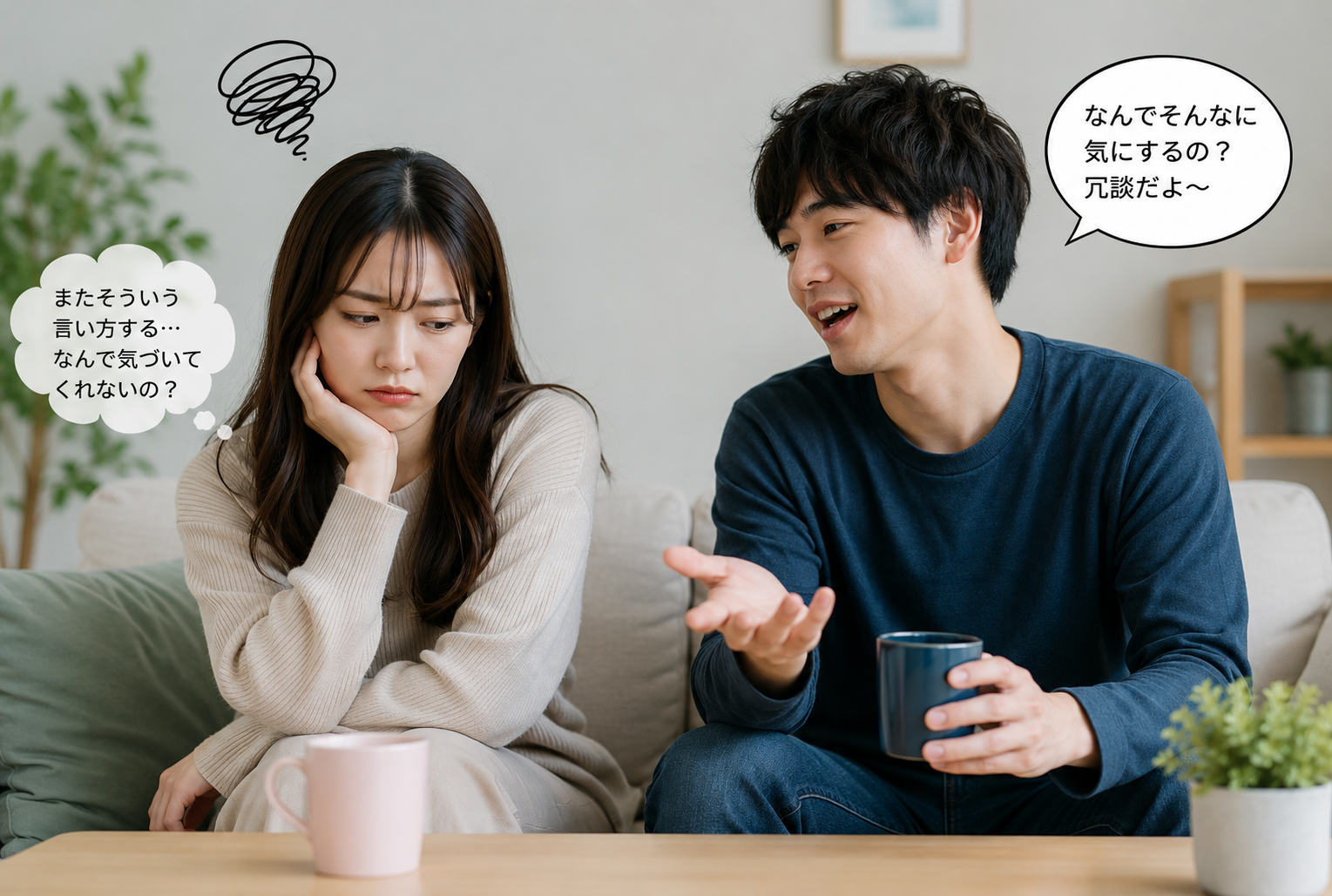 無神経な人と、もしも付き合うとどうなる？