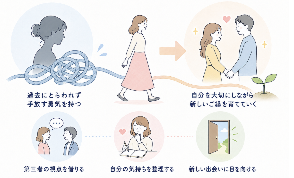 腐れ縁を乗り越え、良縁へ踏み出すためのポイント