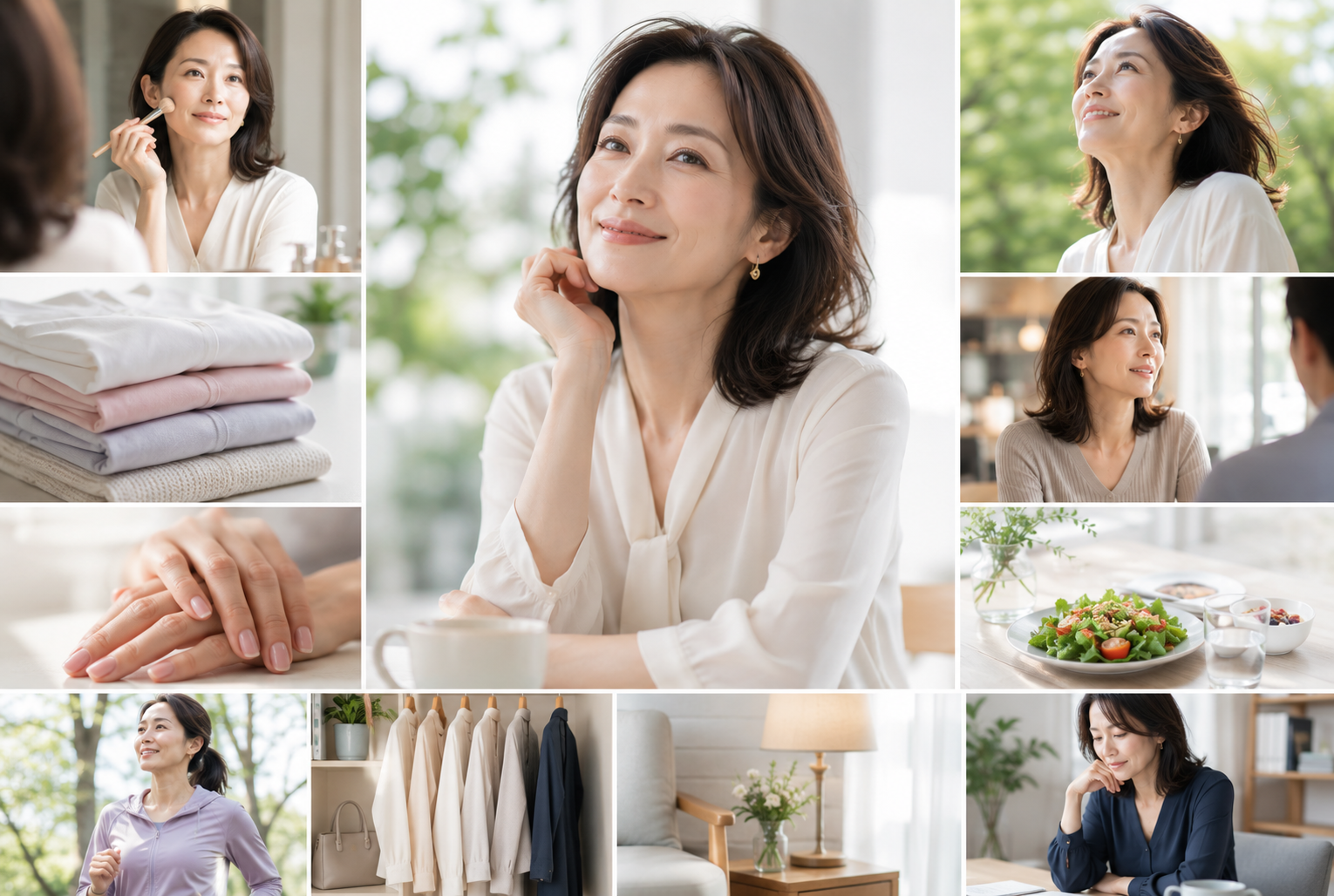 年下にモテる40代女性の特徴【外見編】