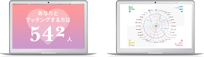 お相手候補の人数確認、婚活に役立つ価値観診断ができる「無料コンサルティング」を実施中