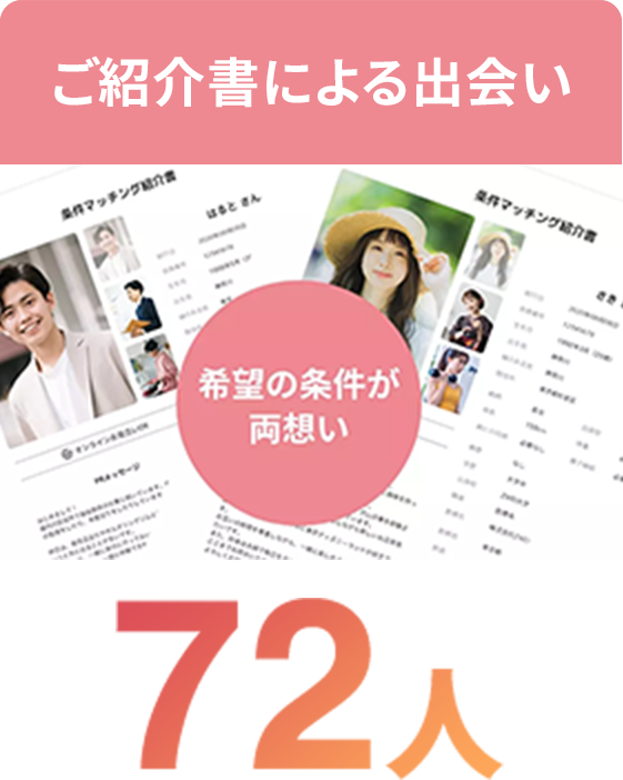 ご紹介書による出会い