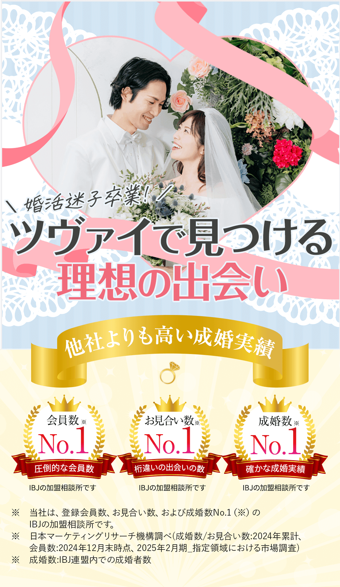 婚活迷子卒業！ツヴァイで見つける理想の出会い